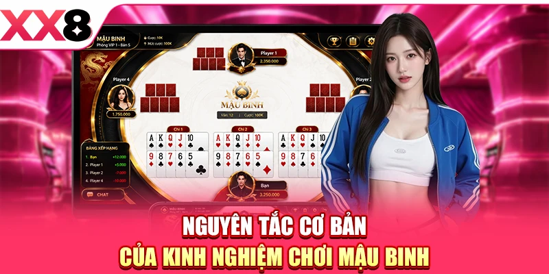 Nguyên tắc cơ bản của kinh nghiệm chơi Mậu Binh